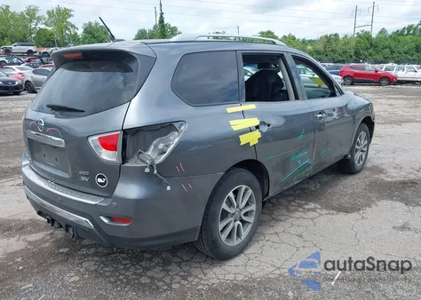 2015 Nissan Pathfinder Sv из США, поврежденный, VIN 5N1AR2MM2FC705100